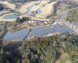 稲敷市松山の太陽光発電所